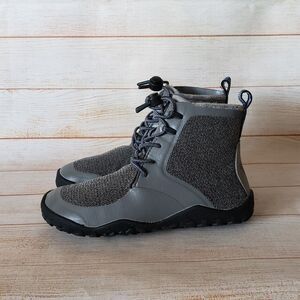 Vivobarefoot Saami Lite Grey Synthetic Walking Running Outdoor Ankle Boots